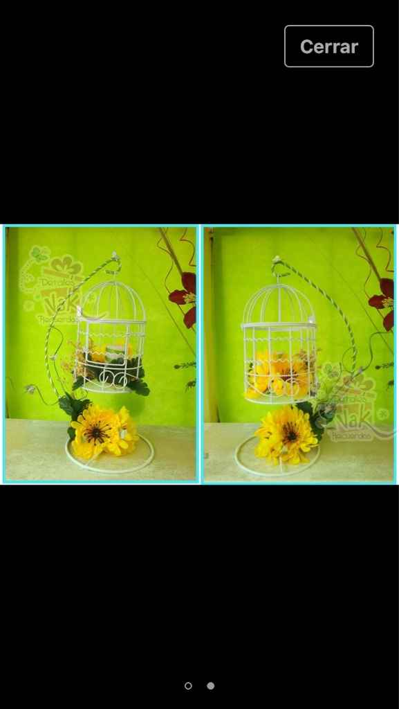 Centro de mesa con flores o adorno? - 12