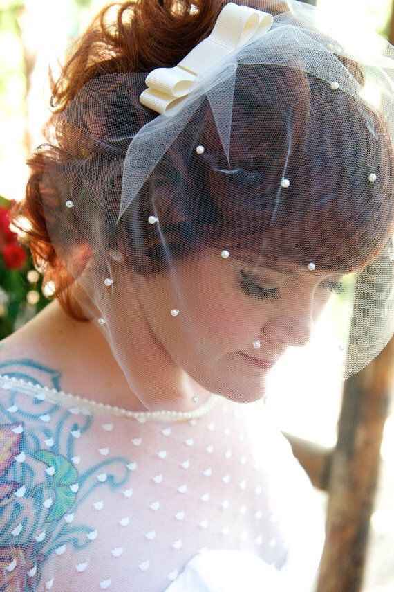 Hermosos velos birdcage - 62