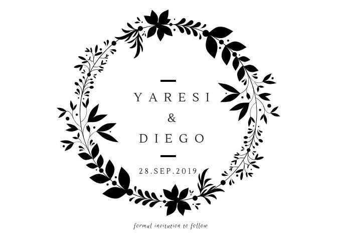 Logo para boda 