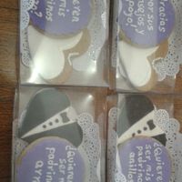 el agradecimiento fue para los abuelos de mi novio que siempre nos apoyan 