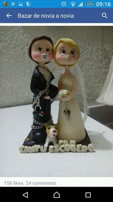 Cake toppers...chistoso :) - 1