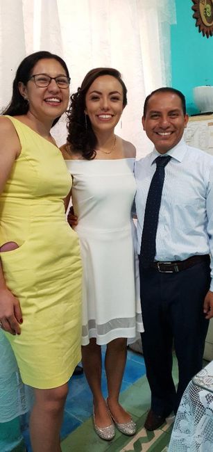 Con nuestra testigo :)
