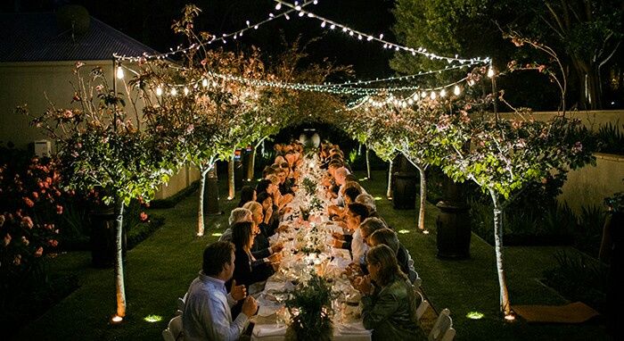 Para una boda de Jardín de noche.!! 2