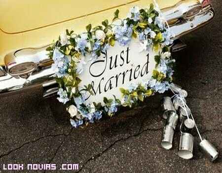 Letreros para recien casados!!! - 2