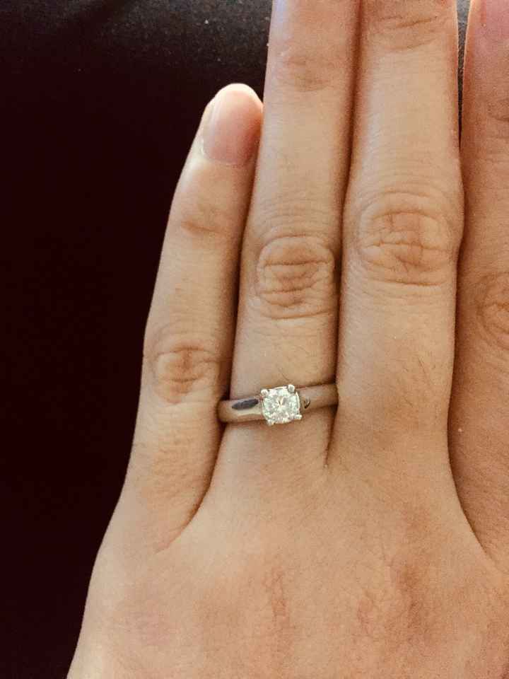 Si hubieras podido elegir el anillo de compromiso.. - 1