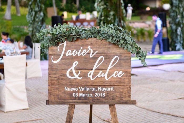 Letreros para bodas 5