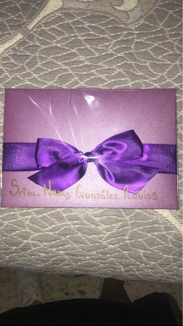 Por fiiin invitaciones !!! y pedida de matrimonio 😍 - 1