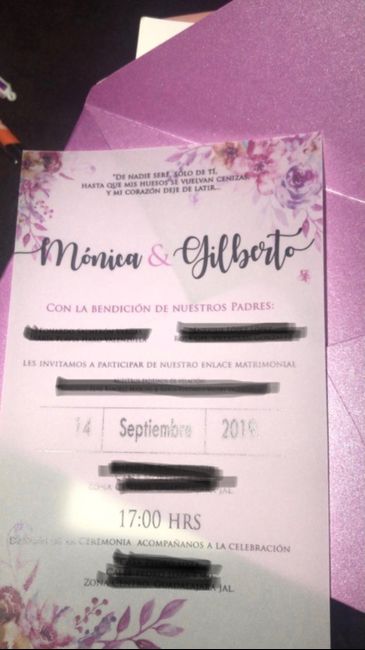 Invitaciones con papel albanene 10