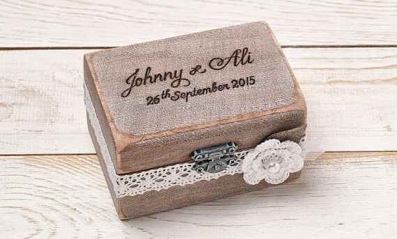 Mi porta anillos rustico en tronco de árbol ! - 2