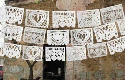 Decoración con papel picado - 2