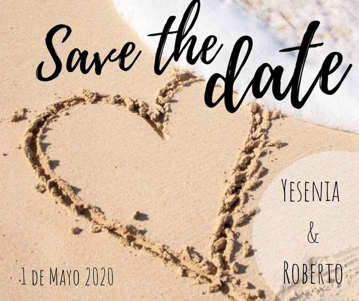 Save the date C)