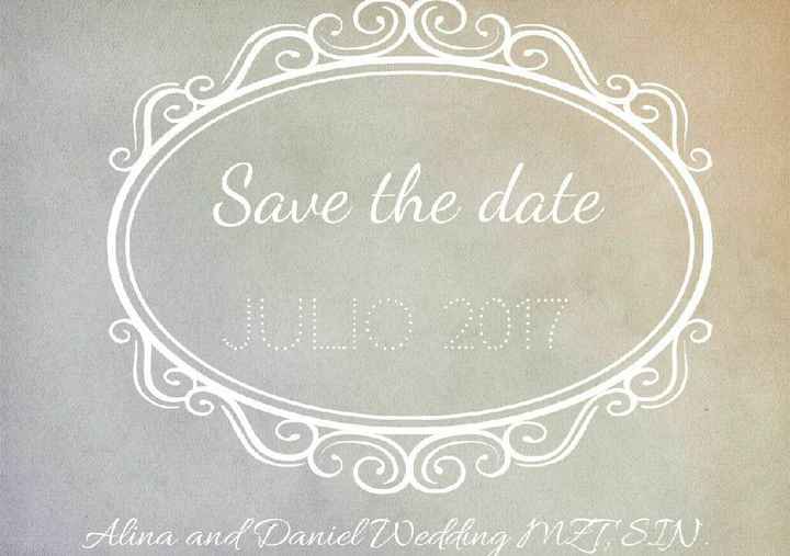 Diy save the date!!!! - 3