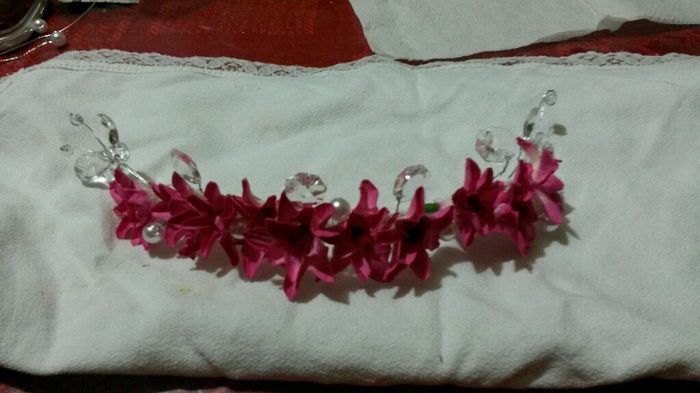 Tocado para pajesitas. - 2