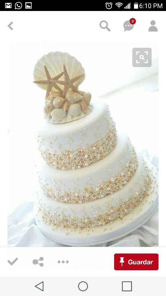 Cotizando pastel en el hotel de la boda... - 1