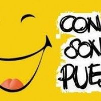 Con la sonrisa puesta