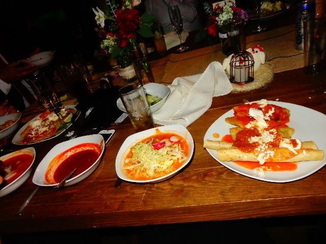 Enchiladas, flautas, chile