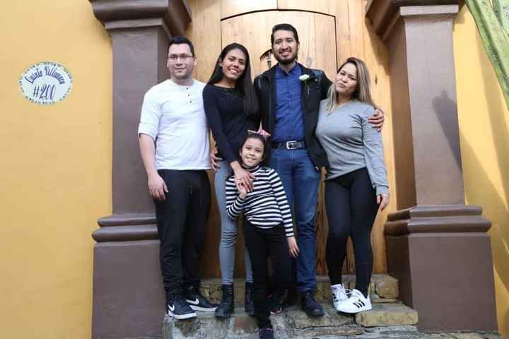 ¿Quién fue la primera persona a la que le dijiste que te comprometiste? - 1