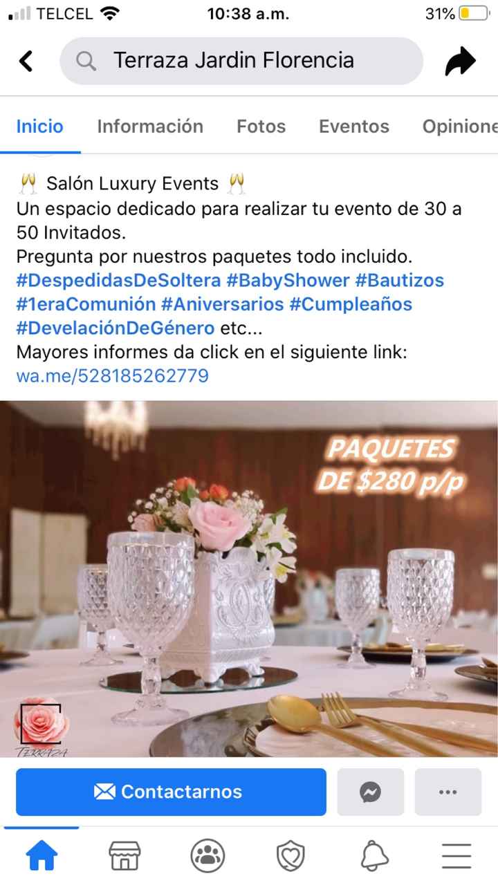 Boda pequeña civil mty - 1