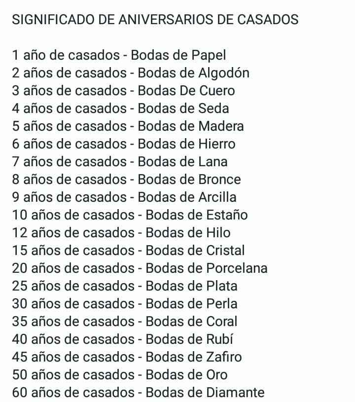 aniversario de bodas ?