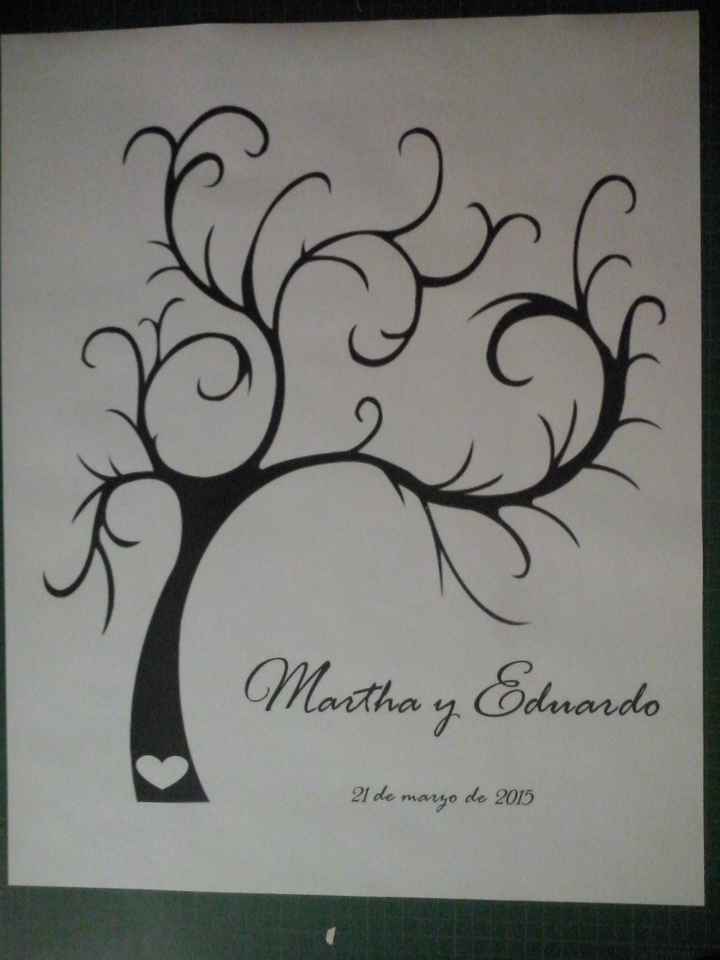 Arbol de huellas - 1