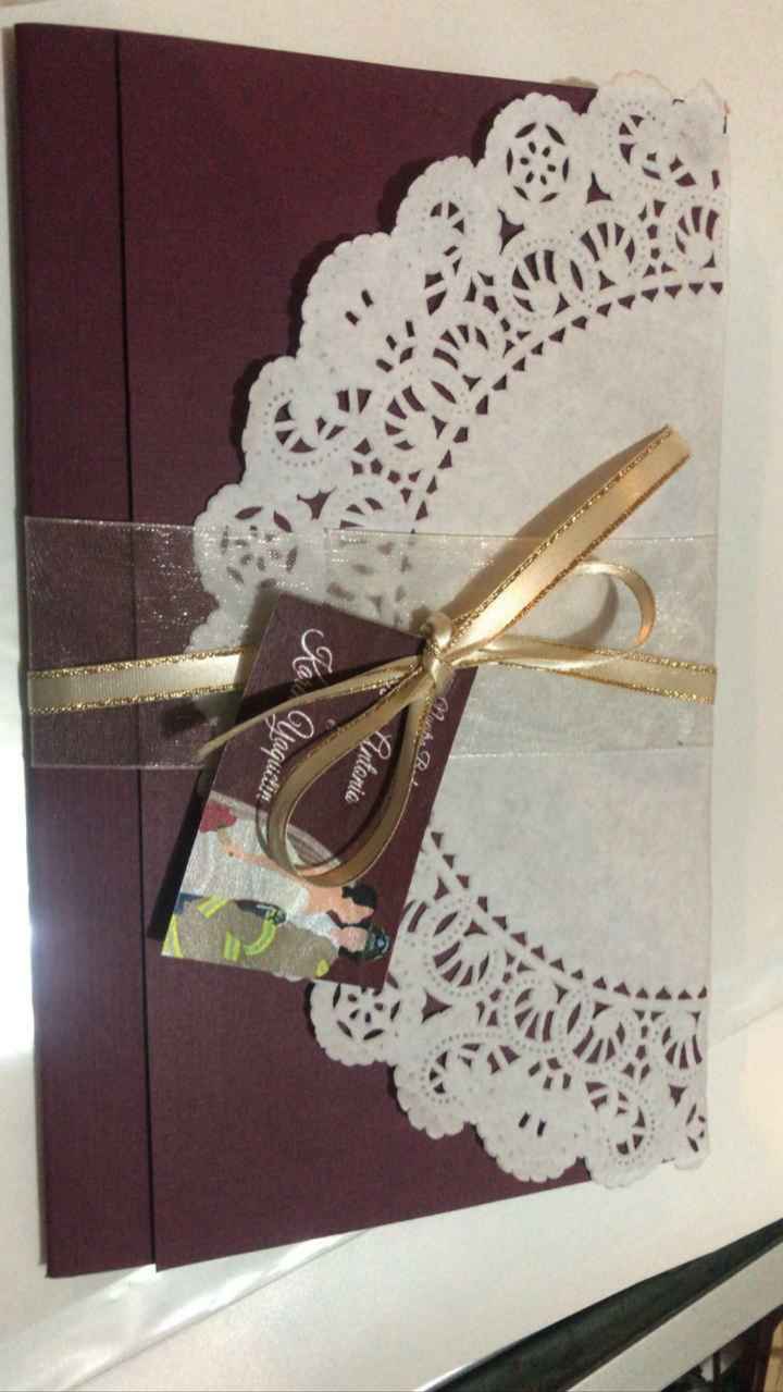 Invitaciones para la boda - 1