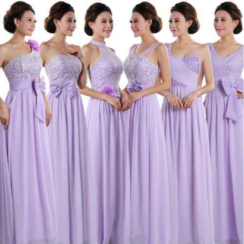 Ideas: vestidos de dama en color lila/lavanda - Foro Moda Nupcial - bodas .