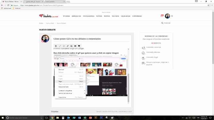 En el lugar que quieres que aparezca das click derecho nuevamente y luego click en pegar