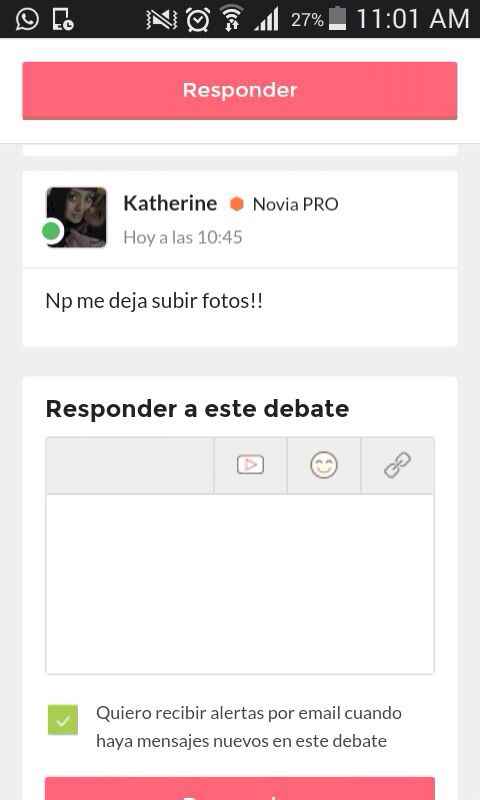 No me deja subir fotos - 1