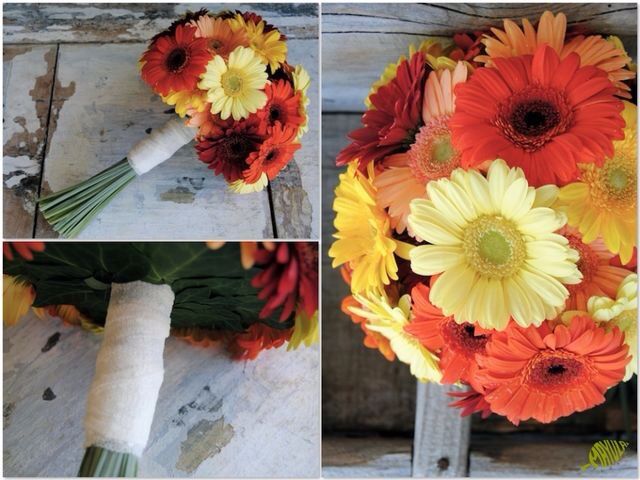 Ramos de novia  con gerberas 💐🌺 - 22