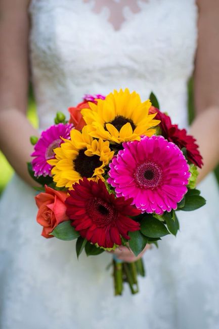 Ramos de novia  con gerberas 💐🌺 - 31