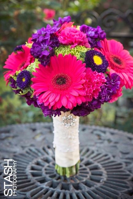 Ramos de novia  con gerberas 💐🌺 - 33