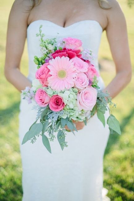 Ramos de novia  con gerberas 💐🌺 - 50