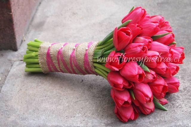 Ramos de novia con tulipanes 🌷💐❤️ - 26