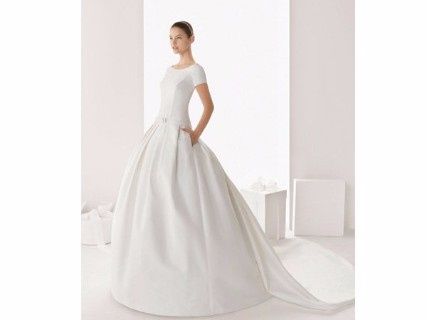 Vestidos de novia con bolsas