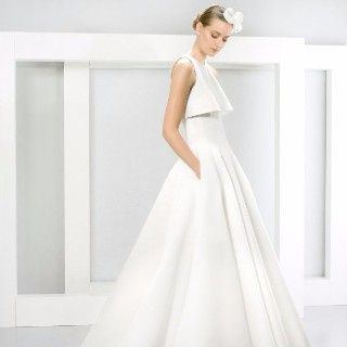 Vestidos de novia con bolsas