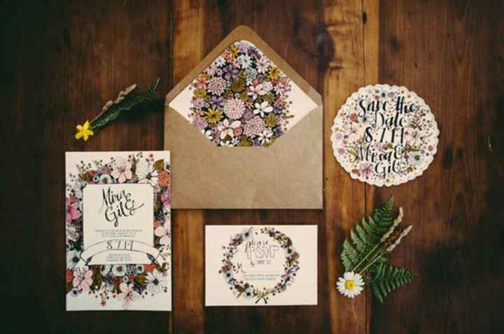Invitaciones modernas - 2