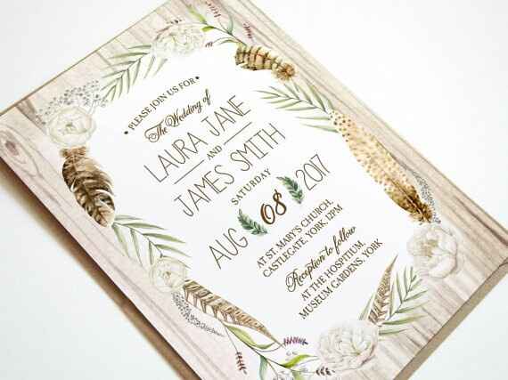 Invitaciones modernas - 4