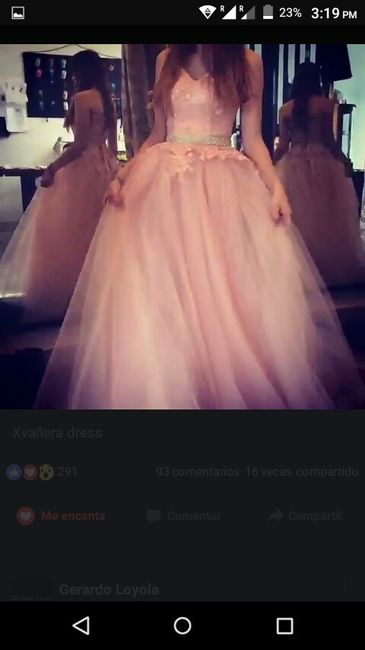 Armando mi vestido soñado - 1