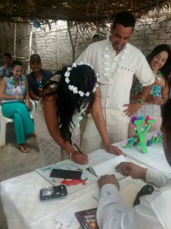 Mi boda civil! en la playa - 1