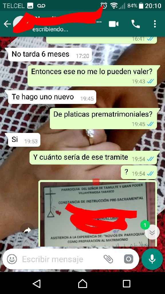 Platicas prenupciales - 1