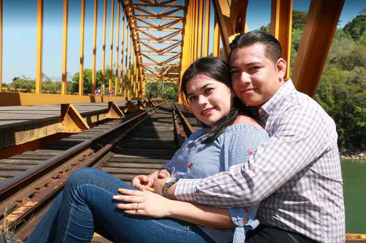 Una probadita de mi save the date - 3