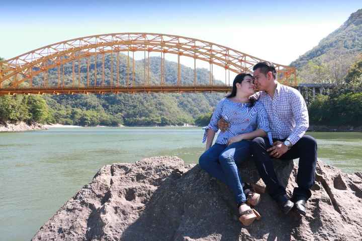 Una probadita de mi save the date - 5