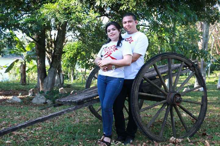 Una probadita de mi save the date - 7