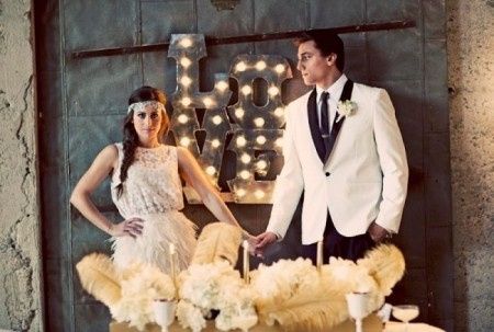 Boda con luz propia