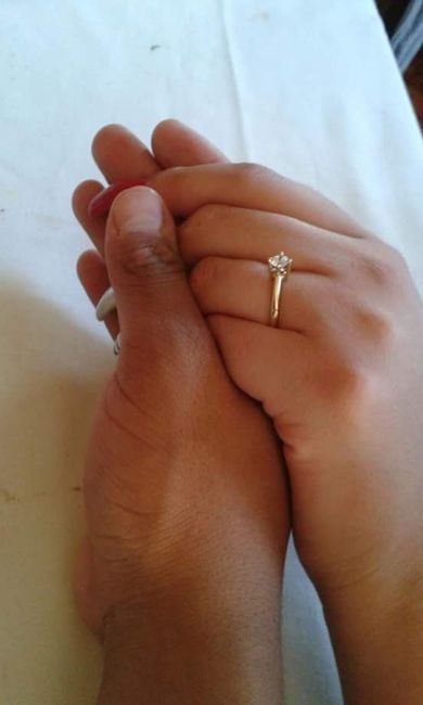 Cuándo te dieron el anillo de compromiso - 1