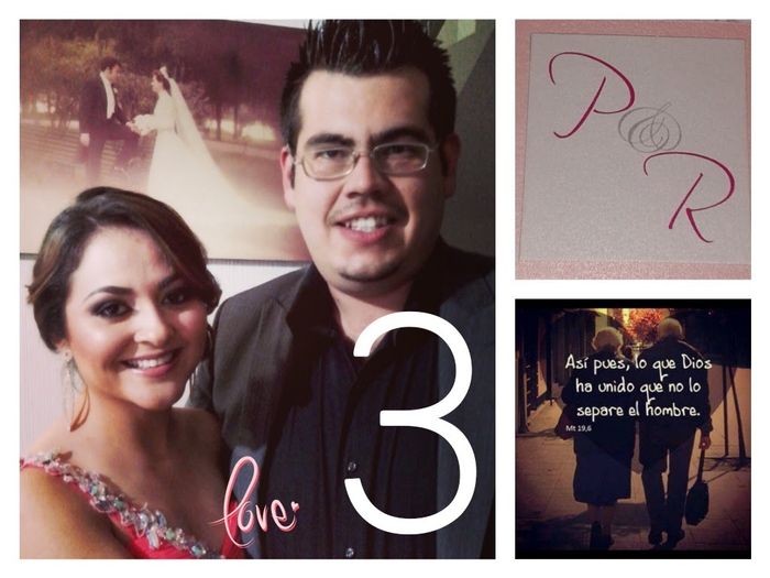 unos dias antes de nuestra boda 