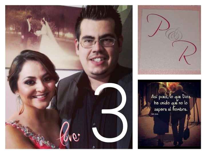 unos dias antes de nuestra boda 