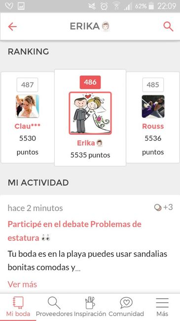 Ranking 50 en la comunidad🤗 - 1