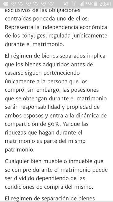 Regímenes patrimoniales para el matrimonio (tratando de despejar dudas) - 1