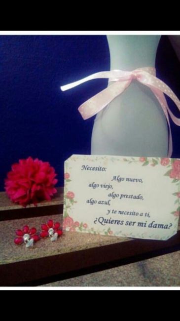 Invitación a Damas de Honor. - 1